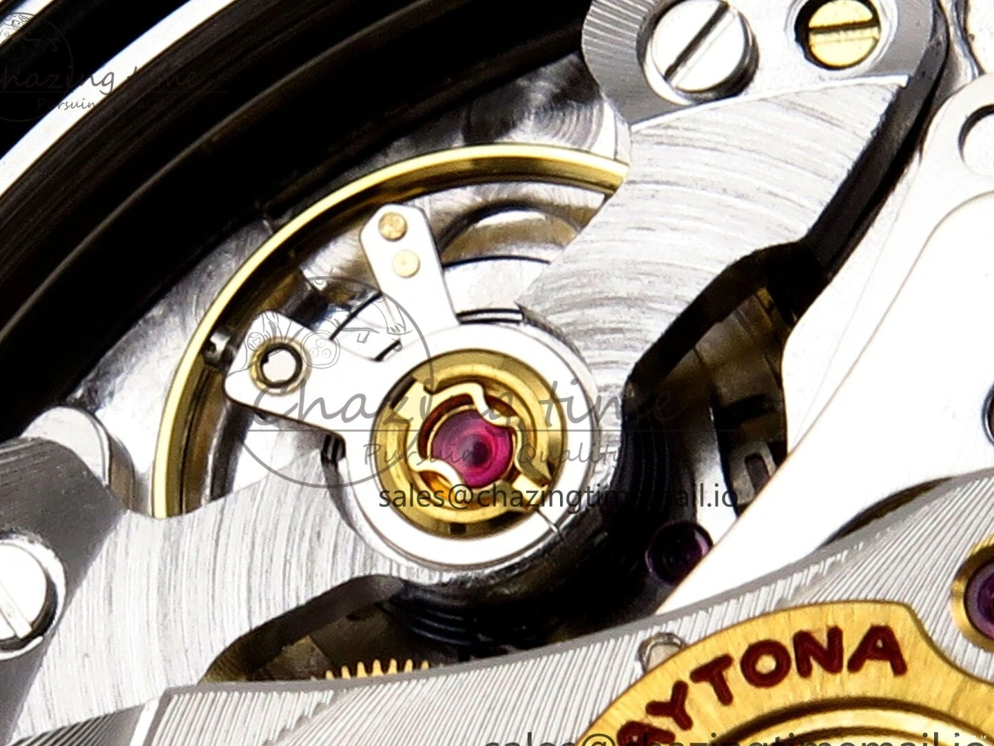 0110 UrbanStyle Daytona 116506 AR+SF 1:1 Best Edition Ice Blue Brown Dial Crystal Markers on SS Bracelet SH 1009